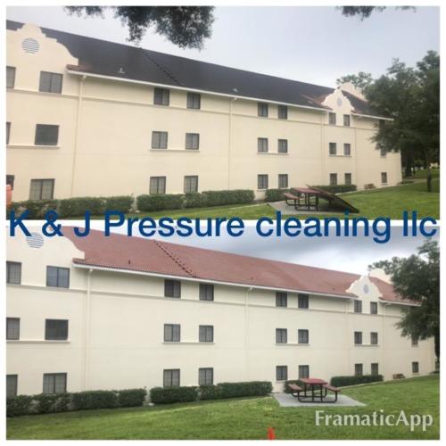 Multi-level Building Washing Tampa Florida