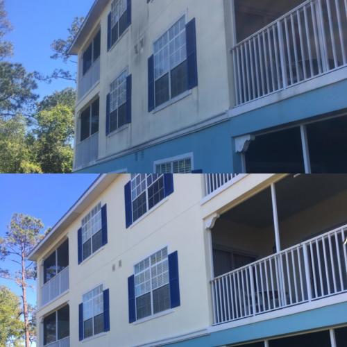 Multi-level Building Washing Tampa Florida