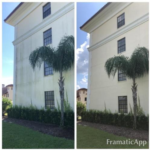 Multi-level Building Washing Tampa Florida