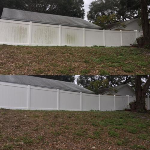 Fence Cleaning Tampa Florida